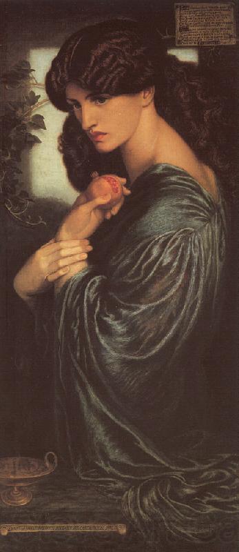 Dante Gabriel Rossetti Proserpine